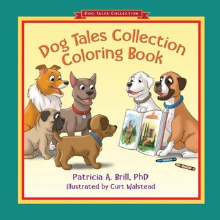 Front cover_Dog Tales Collection Coloring Book