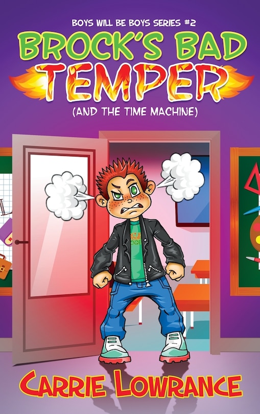 Front cover_Brock's Bad Temper (And The Time Machine)
