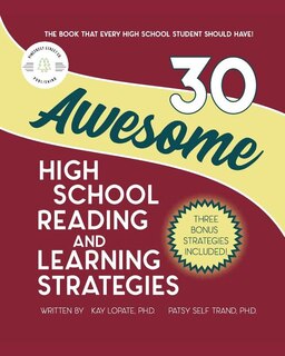 Couverture_30 Awesome High School Reading and Learning Strategies