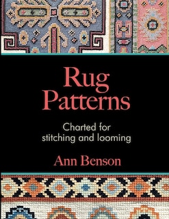 Front cover_Rug Patterns Charted for Stitching and Looming