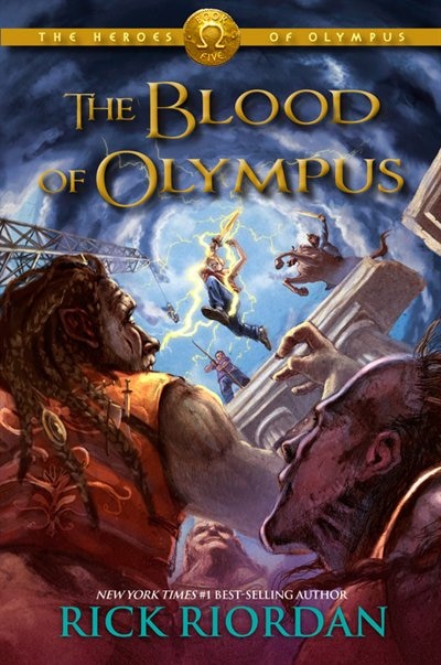 Front cover_The Heroes Of Olympus Book Five: The Blood Of Olympus