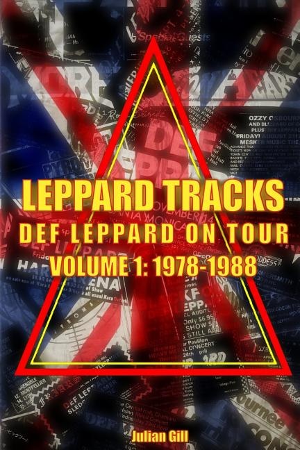 Front cover_Leppard Tracks, Def Leppard on Tour 1978-1988