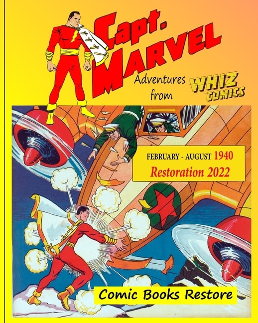 Front cover_Captain Marvel from Whiz Comics - February/August 1940