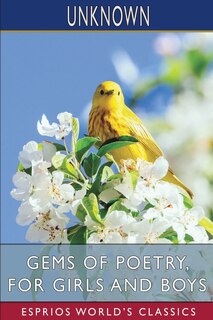 Front cover_Gems of Poetry, for Girls and Boys (Esprios Classics)