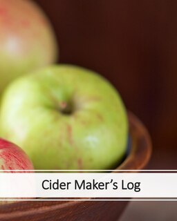 Front cover_Cider Maker's Log