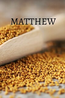 Front cover_Matthew Bible Journal