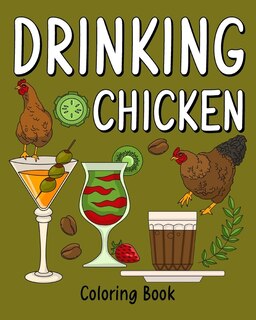 Front cover_Drinking Chicken Coloring Book