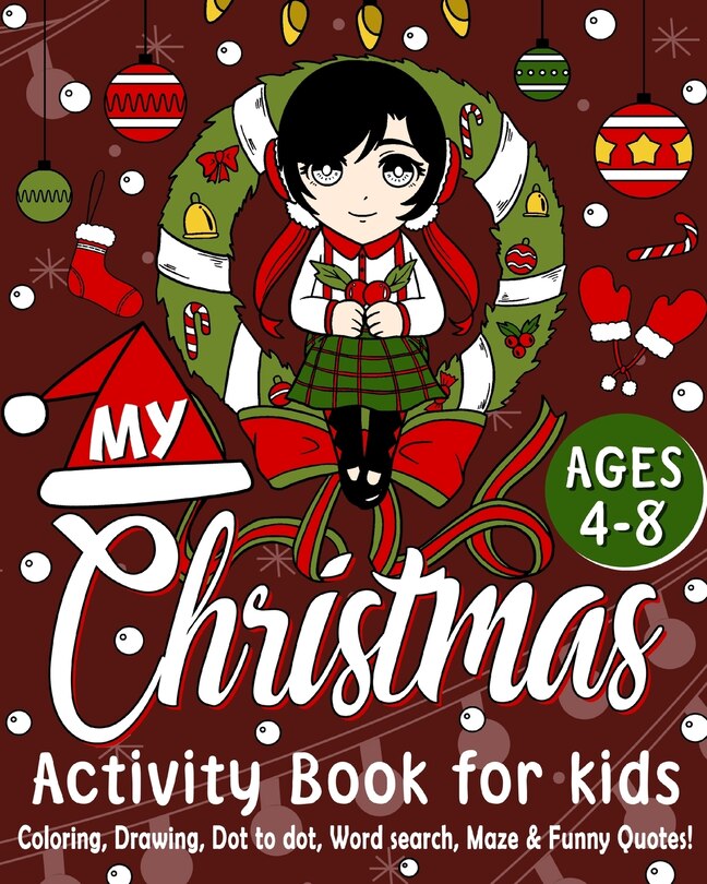 Front cover_My Christmas Activity Book