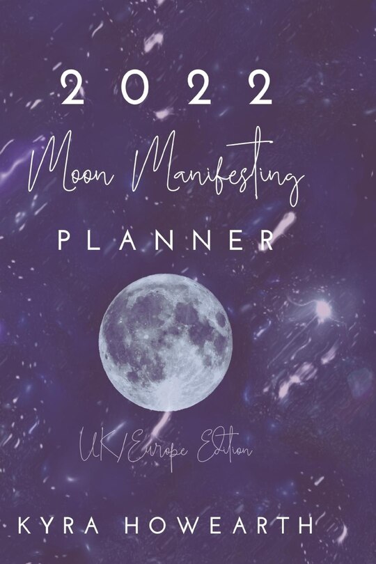 Front cover_2022 Moon Manifesting Planner (UK Edition)