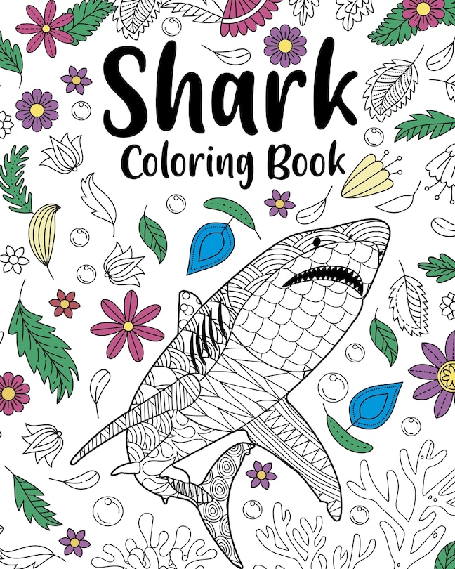 Front cover_Shark Coloring Book