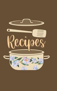 Couverture_Recipes Food Journal Hardcover