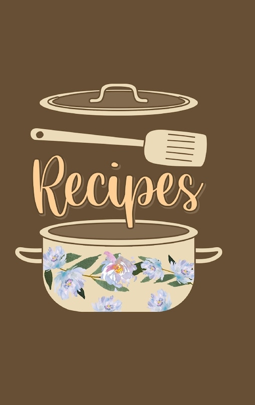 Couverture_Recipes Food Journal Hardcover
