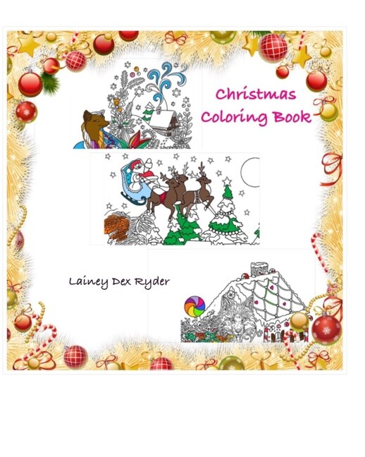 Front cover_Christmas Coloring Book
