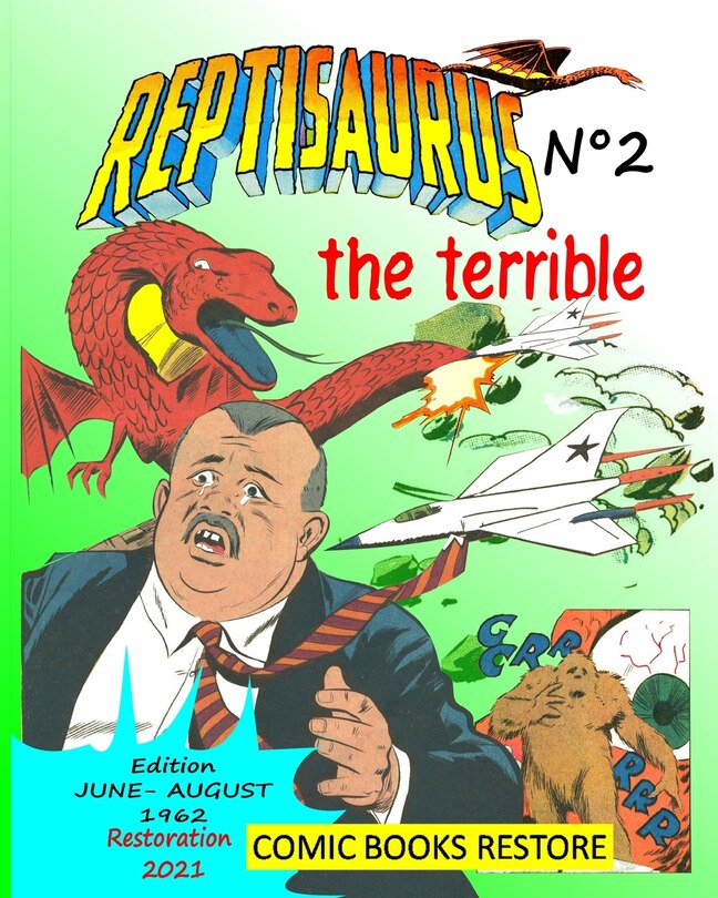 Couverture_Reptisaurus, the terrible n°2