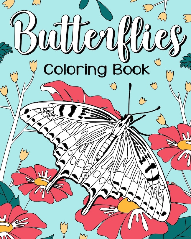 Front cover_Butterfly Coloring Book