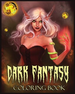 Couverture_Dark Fantasy Coloring Book