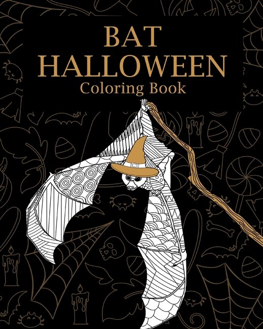 Couverture_Bat Halloween Coloring Book