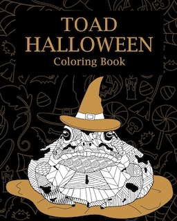 Front cover_Toad Halloween Coloring Book
