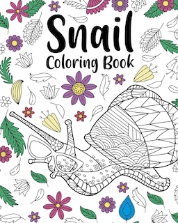 Front cover_Snail Coloring Book