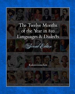 Couverture_The Twelve Months of the Year in 850 Languages and Dialects