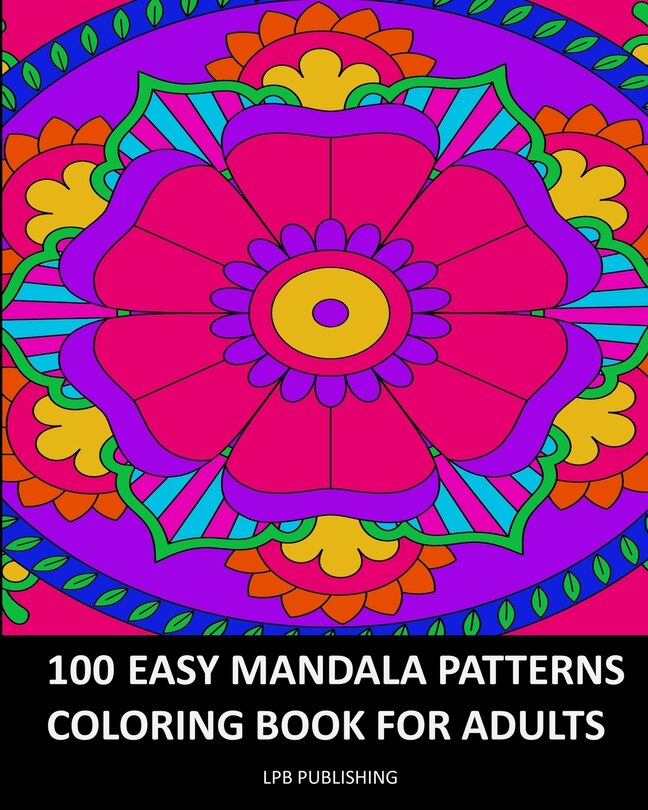 Front cover_100 Easy Mandala Patterns