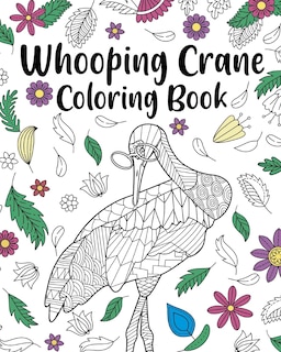 Front cover_Whooping Crane Coloring Book