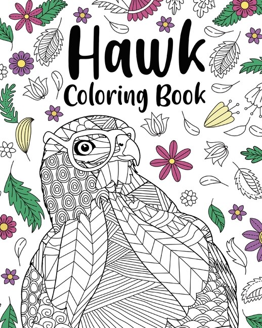 Front cover_Hawk Coloring Book