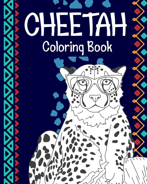 Front cover_Cheetah Coloring Book