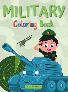 Front cover_Military Coloring Book