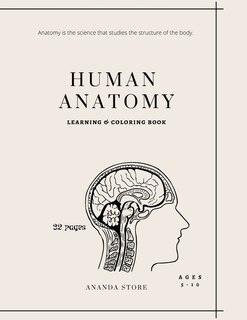 Front cover_Human Anatomy Coloring Book