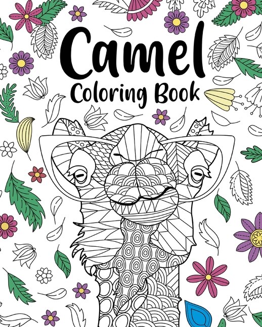 Front cover_Camel Coloring Book