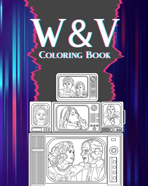 Front cover_WandaVision Coloring Book