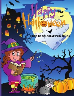 Couverture_Happy Halloween Libro de colorear para niños