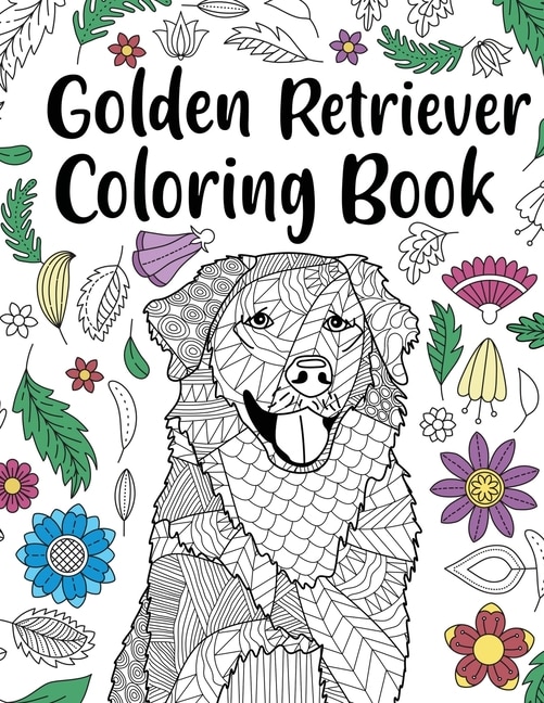 Couverture_Golden Retriever Coloring Book