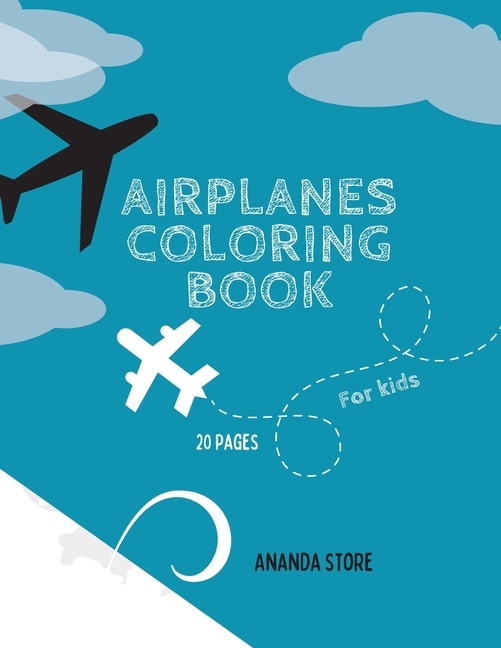 Couverture_Airplane Coloring Book