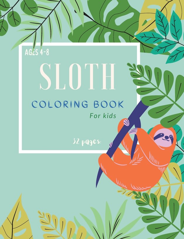 Couverture_Sloth Coloring Book