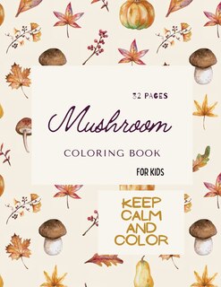 Front cover_Mushroom Coloring Book
