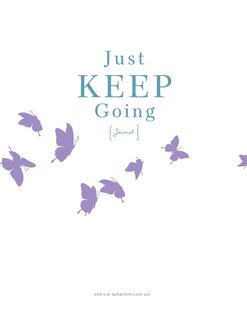 Front cover_Just Keep Going Journal