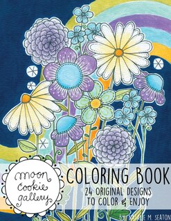 Front cover_Moon Cookie Gallery Coloring Book #3