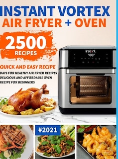 Front cover_Instant Vortex Air Fryer Oven Cookbook for Beginners
