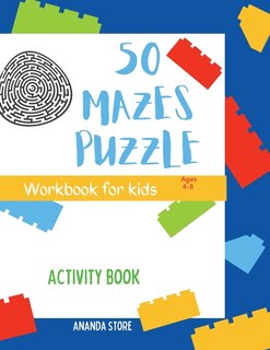 Couverture_Maze Puzzle Book for kids