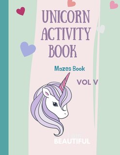 Front cover_Mazes Unicorn for Kids