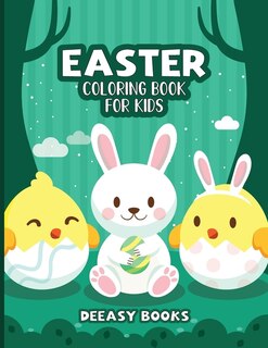 Front cover_Easter Coloring Book For Kids