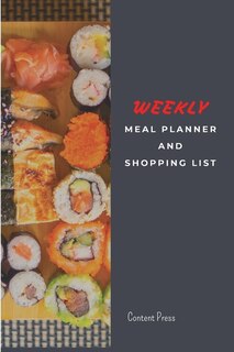 Weekly Meal Planner: Meal Prep And Planning Grocery List