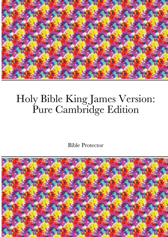 Front cover_Holy Bible King James Version
