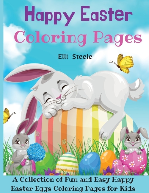 Couverture_Happy Easter Coloring Pages