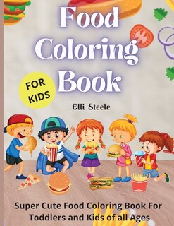 Couverture_Food Coloring Book For Kids