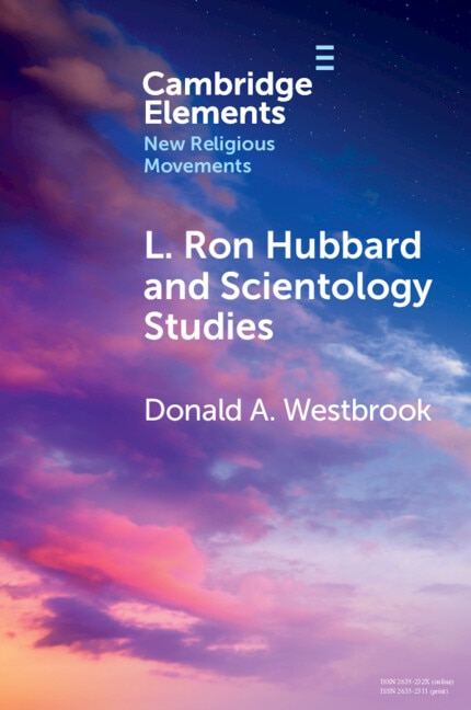 Front cover_L. Ron Hubbard and Scientology Studies