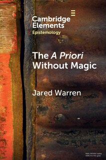 Front cover_The A Priori Without Magic