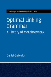 Front cover_Optimal Linking Grammar: Volume 170